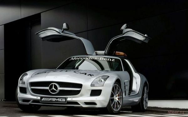 Mercedes-Benz SLS AMG — новый официальный автомобиль безопасности Формулы-1 (фото)