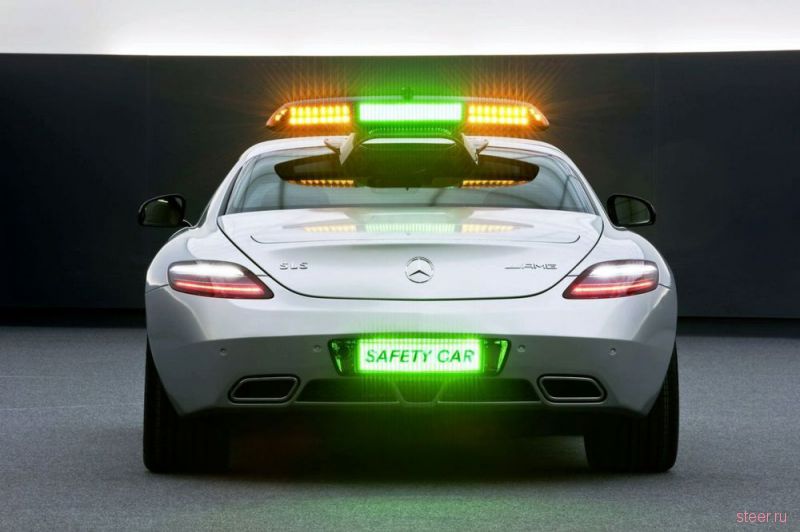 Mercedes-Benz SLS AMG — новый официальный автомобиль безопасности Формулы-1 (фото)