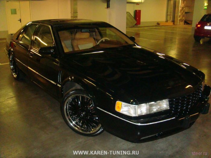 Отечественный тюнинг Cadillac STS (фото)