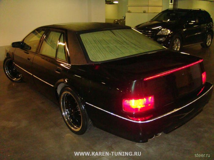 Отечественный тюнинг Cadillac STS (фото)