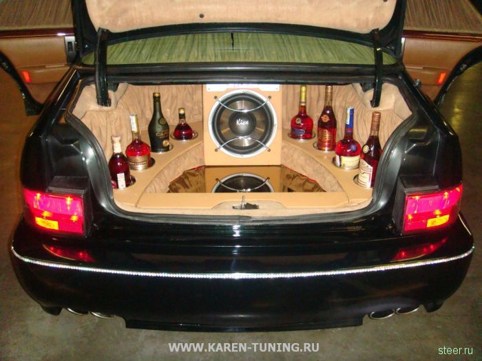 Отечественный тюнинг Cadillac STS (фото)