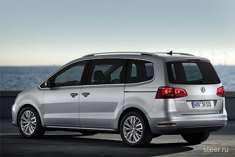 Новый Volkswagen Sharan (фото)