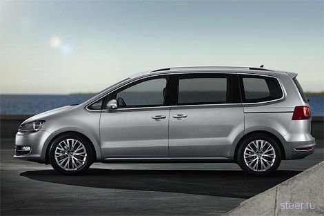 Новый Volkswagen Sharan (фото)