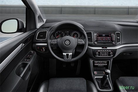 Новый Volkswagen Sharan (фото)