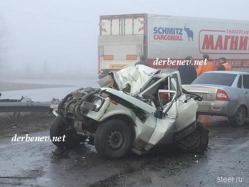 Тольятти: ДТП с участием более 30 автомобилей (фото и видео)