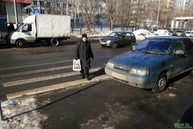 Парковка по-московски (фото)