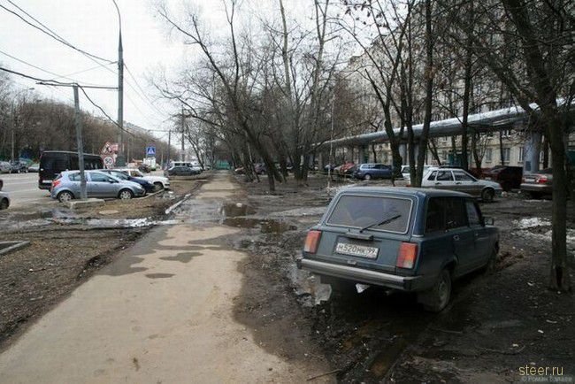 Парковка по-московски (фото)