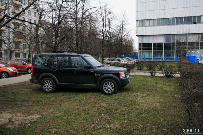 Парковка по-московски (фото)