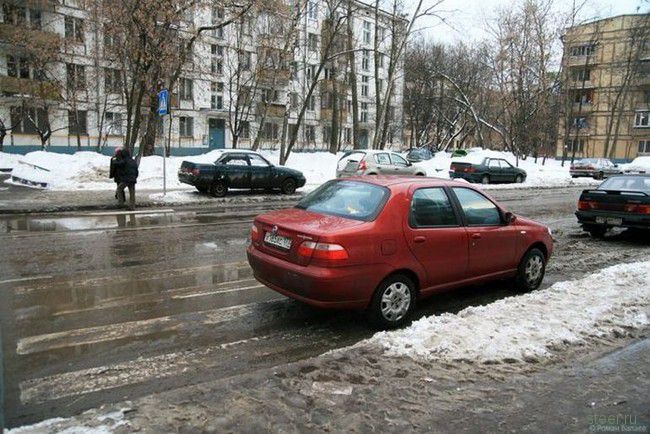 Парковка по-московски (фото)