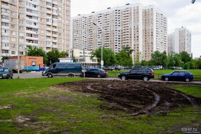 Парковка по-московски (фото)