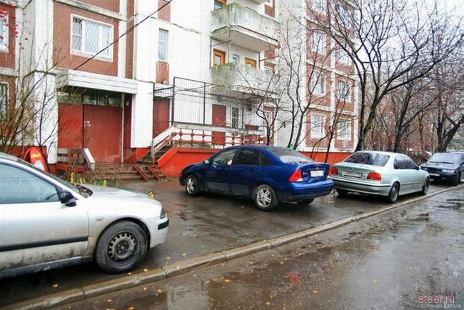 Парковка по-московски (фото)