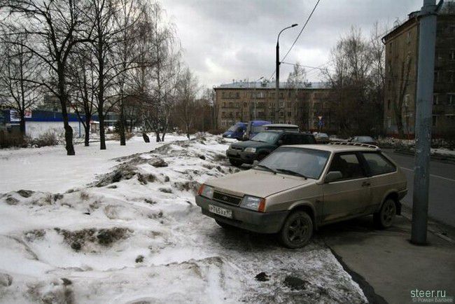 Парковка по-московски (фото)
