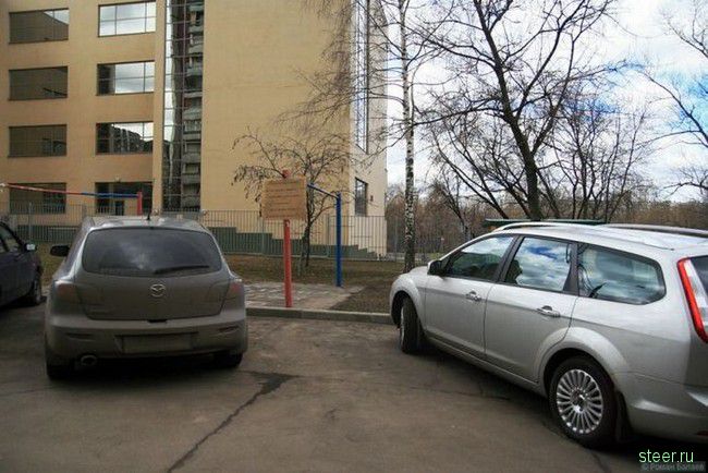 Парковка по-московски (фото)