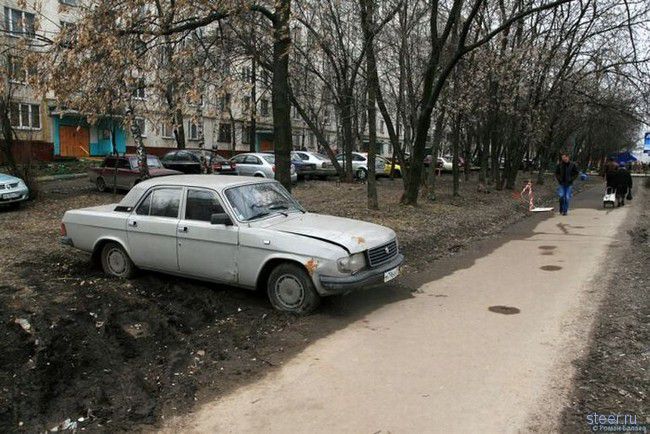 Парковка по-московски (фото)