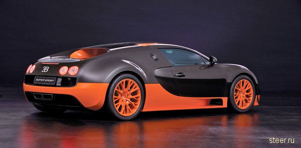 Bugatti Veyron 16.4 Super Sport : самый крутой автомобиль Парижа (фото)