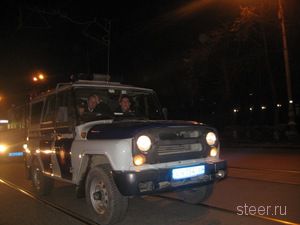 Ночная акция протеста автомобилистов прошла в Екатеринбурге (фото)