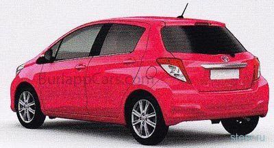 Первые снимки нового поколения Toyota Vitz (Yaris) (фото)