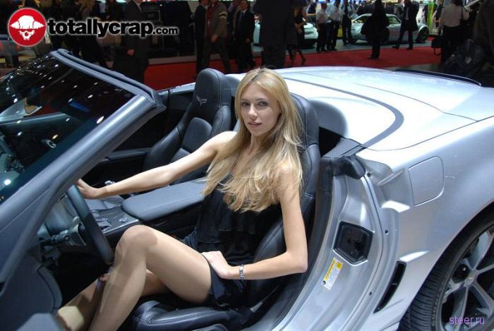 Девушки автосалона в Женеве 2010 (фото)