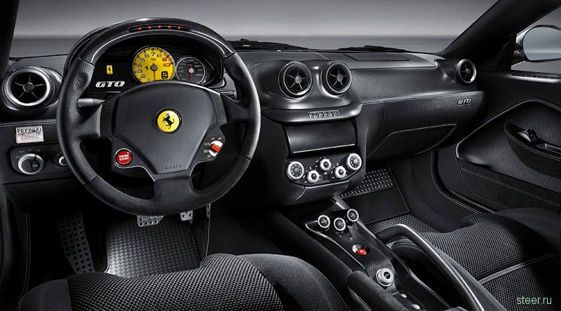 Ferrari 599 GTO: первые фото самого быстрого суперкара за всю историю фирмы (фото)