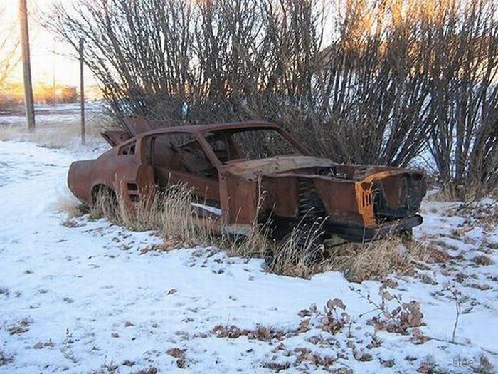 Брошенное железо (фото)