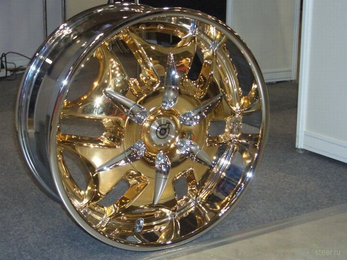 Тюнинг колесных дисков (фото)