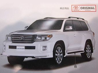 Toyota Land Cruiser готовится к обновлению (фото)