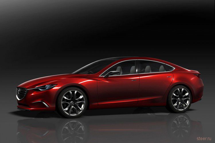 Mazda Takeri : Новую Mazda6 превратят в купе (фото)