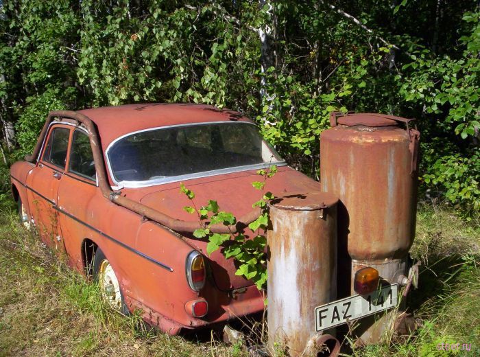 Не бензином единым : автомобили на дровяном топливе (фото)
