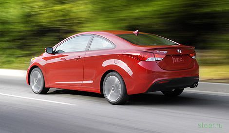 Hyundai Elantra превратилась в купе (фото)