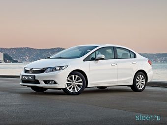 Honda рассекретила внешность седана Civic (фото)
