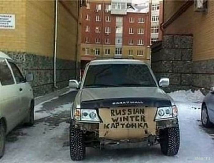 Послания на автомобилях (фото)