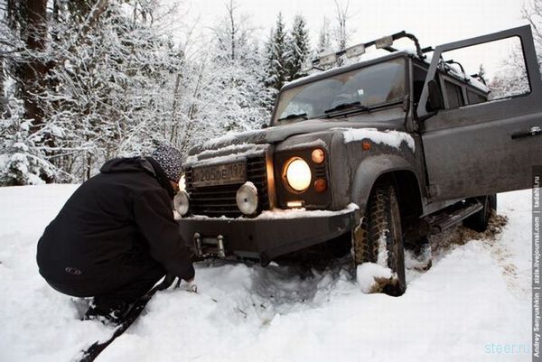 Испытание внедорожников (фото)