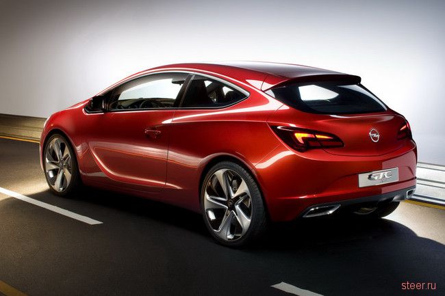 Opel Astra GTC. Официальные фото (фото)