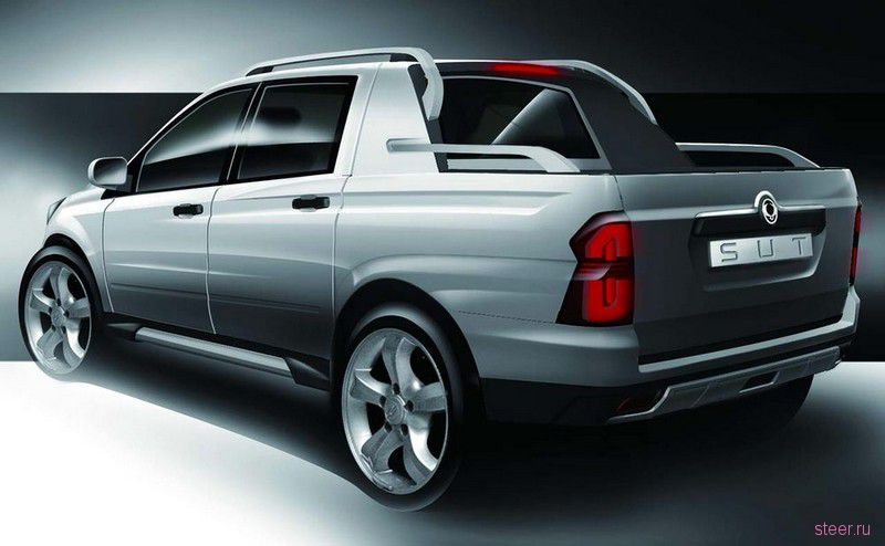 SsangYong привезет на Женевский автосалон новый Actyon Sports (фото)