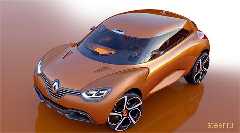 Renault Captur : маленький кроссовер от Renault (фото)