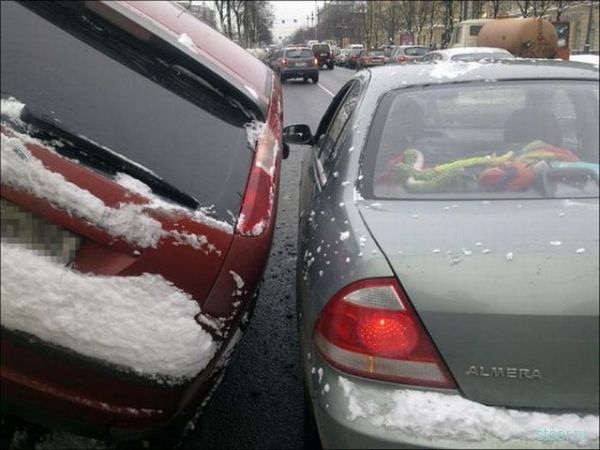 Неудачный объезд (фото)