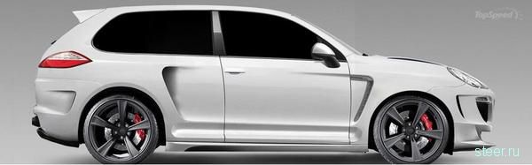 Porsche Cayenne превратили в купе (фото)