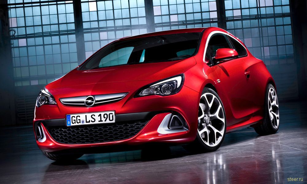 Новая Opel Astra OPC — самая мощная модификация модели (фото)