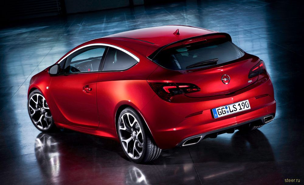 Новая Opel Astra OPC — самая мощная модификация модели (фото)