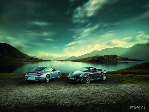 Первые изображения Porsche 911 Turbo S 2011 года (фото)