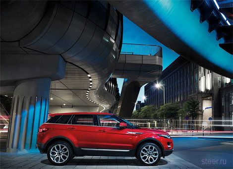 Рассекречена пятидверная версия кроссовера Range Rover Evoque (фото)