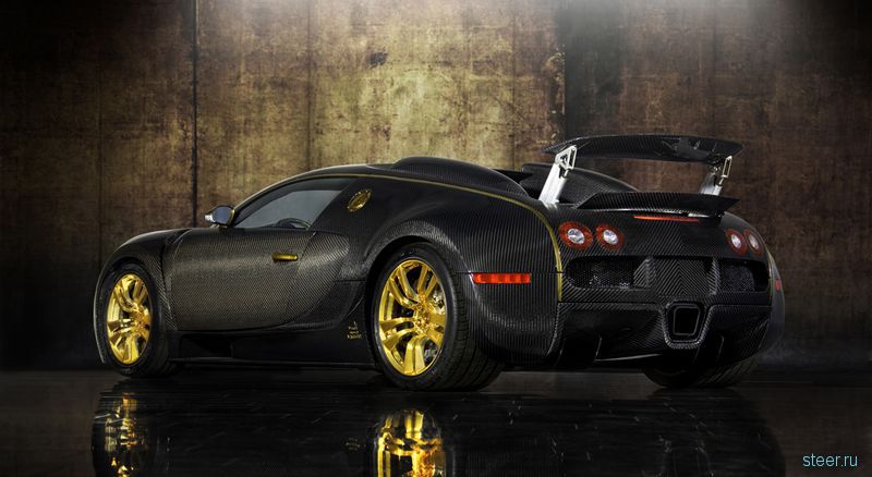 Bugatti Veyron Linea Vincero d'Oro: Mansory показали позолоченный Bugatti Veyron (фото)