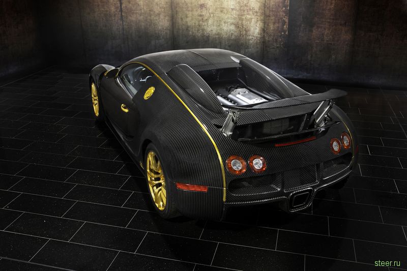 Bugatti Veyron Linea Vincero d'Oro: Mansory показали позолоченный Bugatti Veyron (фото)
