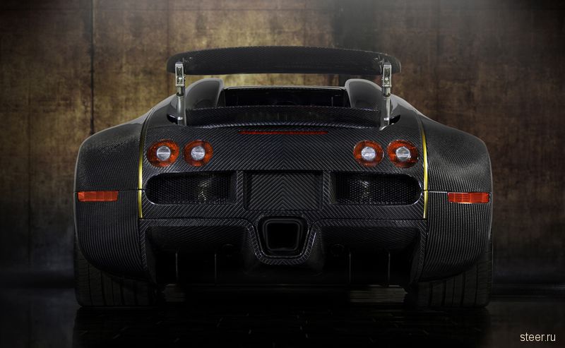 Bugatti Veyron Linea Vincero d'Oro: Mansory показали позолоченный Bugatti Veyron (фото)