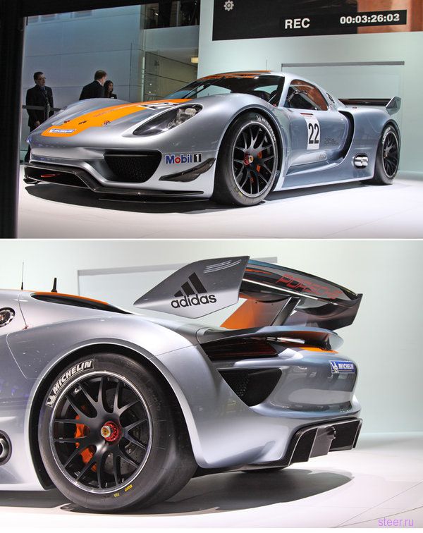 Porsche 918 RSR — главная новинка Детройта (обзор и фото)