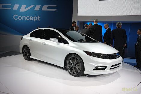 Состоялась премьера прототипов Honda Civic нового поколения (фото)