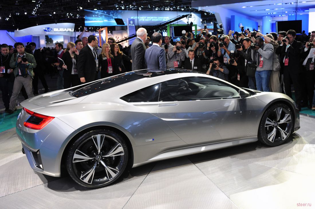 Honda провела дебют нового поколения суперкара Acura NSX (фото)