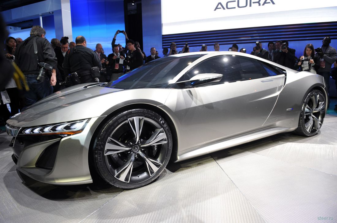 Honda провела дебют нового поколения суперкара Acura NSX (фото)