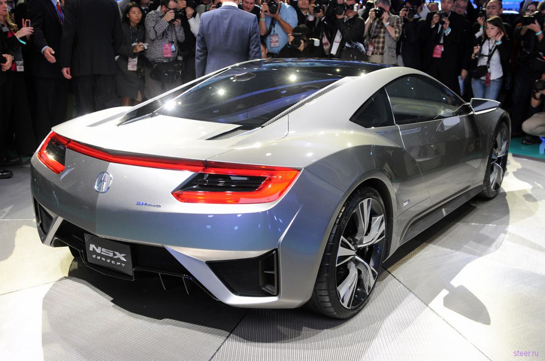 Honda провела дебют нового поколения суперкара Acura NSX (фото)