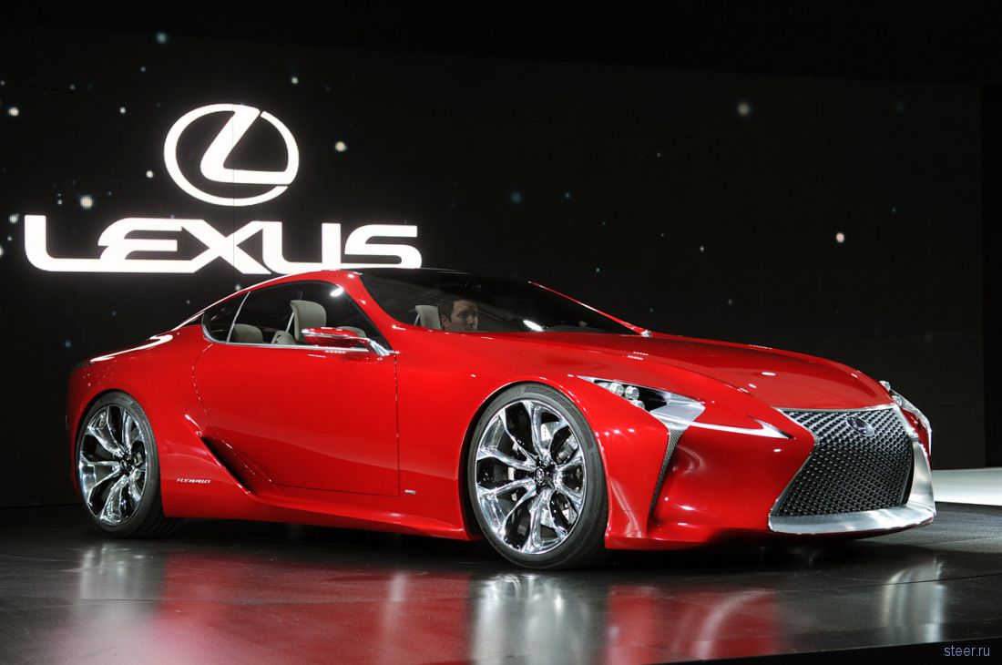 Купе Lexus LF-LC представили в Детройте (фото)